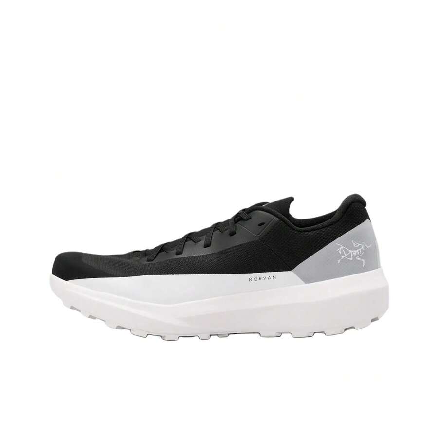 Arc'teryx Arcteryx Norvan LD 4 Comfortable Sports Hiking Shoes With Shock Absorption, Wear Resistance, Breathability, And Support (Unisex) - Đen trắng - Xem 1
