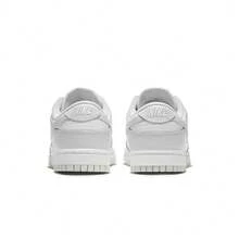Nike 耐克女子Dunk Low休闲运动鞋 - 灰白色 - 查看 5
