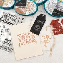 1 PC/6 PCS Metallic Pigment Ink Pad,High-Shine Metallic Pigment And Slow-Drying Formula Make It Perfect For Seamless Blending, Stamping, And Heat Embossing. Ideal For Adding A Festive Touch To Any Project! - Stamp Pad - View 11