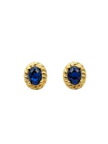 GAGAFEEL 1 Đôi bông tai thời trang, đa năng, làm từ bạc sterling S925 cao cấp, đính đá Zirconia màu xanh dương, kiểu dáng retro, phù hợp cho phụ nữ đeo hàng ngày khi đi làm hoặc dự tiệc. - JWCE10921 - Xem 8
