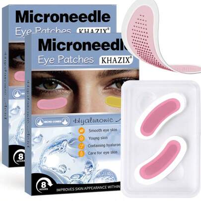 Miếng dán mắt vi kim tan trong axit hyaluronic