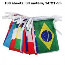 FIFA 2026 World Cup (USA, Canada, Mexico) Decorative Hand Waving Flags, Cheering Flags For Fans, Bar Decor Flags, Football Fan Home Decor Flags, Store Decoration Flags, Restaurant Decoration Flags, Football Fan Supplies, National Flags Hand Waving Flags, Football Party Supplies For Bar, Home, Stadium - View 15