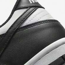 Nike Dunk "Black" 男女同款時尚百搭舒適休閒皮革千禧復古熊貓GS低幫兒童板鞋黑白CW1590-100 - 黑與白 - 查看 7