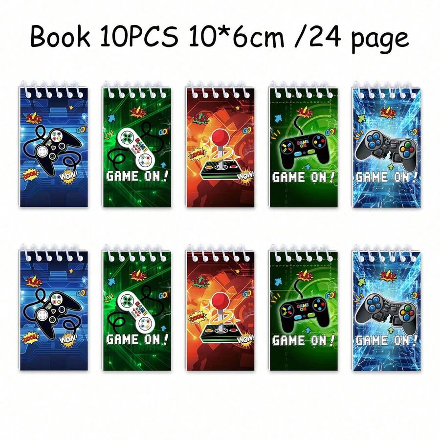 10 cuốn vở lò xo chơi game, vở học sinh, vở ghi chép từ vựng, vở lò xo, vở ghi tài liệu, sổ tay, văn phòng phẩm trường học, phần thưởng học sinh, sổ tay dự tiệc, đồ dùng văn phòng phẩm tựu trường, sổ tay Giáng sinh - Nhiều màu - Xem 1