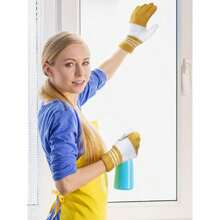 3 Pairs Microfiber Plant Dusting Gloves Leaf Cleaning Gloves Indoor Plants, Blinds, Furniture, House (Dark Blue, Gray, Khaki, White, Small) - Dark Blue, Gray, Khaki, White + Small + 3 - View 8