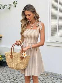 Women Midi Dresses - 彩色 - 查看 4