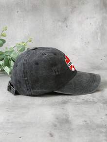 Cappellino da baseball da uomo - nero - Visualizzare 3