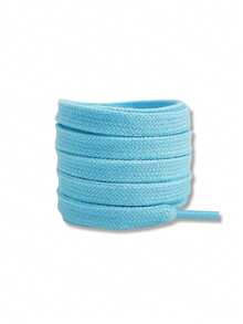 Solid Color Thick Double-Layer Woven Shoelaces, Classic Versatile Sports Shoes Laces For Men And Women, Polyester Woven Shoelaces - Multicolor - View 8