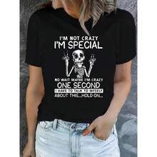 Women T-Shirts - Black - View 7