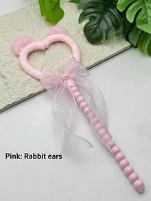 New Beaded Twist Stick Bowknot Wand, Handmade DIY Decor, Holiday Party Photo Prop - Multicolor - View 17