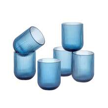 Baroni Drinking Glasses - Blue - View 8