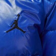 Nike Jordan 休閒舒適寬鬆保暖立領羽絨外套 寶藍色 - 寶藍色 - 查看 5