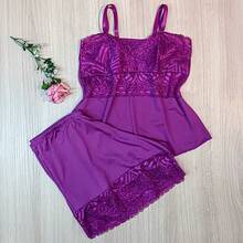 Women Nightgowns & Sleepshirts - 紫色 - 查看 5