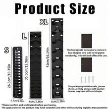 1pc Baseball Cap Storage Rack, Extra Large Baseball Cap Hanging Rack, Multi-Layer Storage Shelf, Suitable For Baseball Caps, Sports Caps, Duckbill Caps, Door Back Closet Cap Hanging Display Rack, No-Drill Minimalist Home Decor Cap Storage Display (Black, White) - Multicolor - View 9