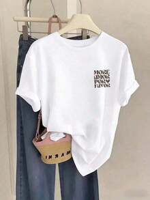 Women T-Shirts - White 3 - View 5