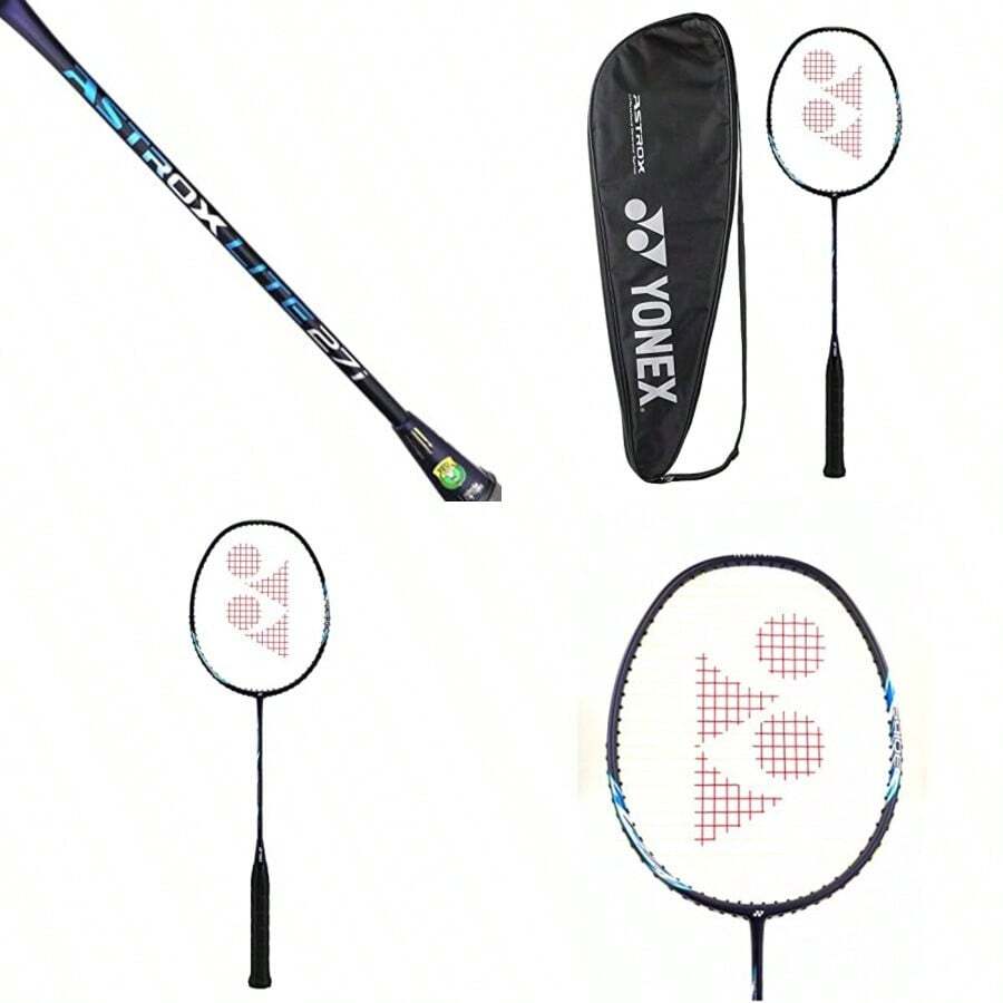 YONEX GR 303 Strung Aluminum Badminton Racquet with Half Cover - como en la imagen - Ver 1
