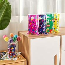 50pcs Party Plastic Bags, 9.8 Inch * 6.3 Inch Party Plastic Bags, Candy Birthday Party Cookies Gift - View 7