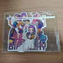 1/24/25 piezas Nuevas decoraciones de fiesta de cumpleaños con tema de Halloween, que incluyen inserciones de tamaño grande y pequeño, e inserciones de borde, regalo de Año Nuevo, regalo de cumpleaños - Multicolor - Ver 6