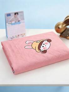 Reusable Leak-Proof Absorbent Baby Diaper Changing Pad | Washable Diaper Mat, 3-Layer Breathable Foldable Portable Comfortable Pad, Soft Absorbent Crib Mattress Protector | Non-Slip Infant Toddler Bed Mat - A - View 14