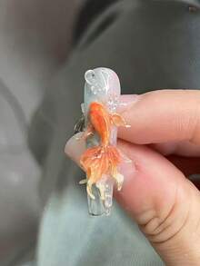 1 khuôn trang trí móng nghệ thuật, hình bình sen, lá sen, chuồn chuồn, khuôn silicon 3D trang trí móng, dụng cụ cần thiết cho thợ làm móng. - Trong sáng - Xem 11
