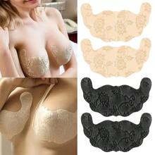 1 Cặp miếng che đầu ngực không đường may, tự dính, chống ma sát, có thể giặt được, thích hợp cho đồ bơi, quần áo, áo hai dây, bãi biển, spa, du lịch, kỳ nghỉ, công viên nước, hồ bơi, mặc hàng ngày và khi tắm. Vật dụng cần thiết khi đi biển. - Nhiều màu - Xem 1