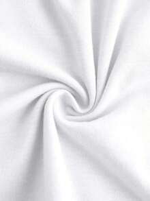 Camiseta Gráfica de Manga Corta con Estampado de Caballo Vaquero Retro, Cuello Redondo, Estilo Occidental, Moda Casual, Ideal para Primavera y Verano, Ropa de Mujer Vintage - Blanco - Ver 4
