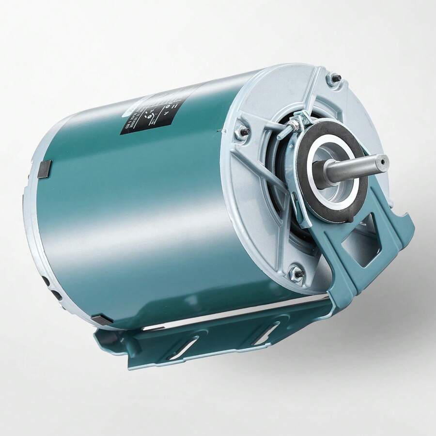 1/2HP Furnace Blower Motor 1720RPM, 115V 7.1A Belt Drive Blower Motor Single Phase - 0.5" Shaft Diameter, 1.6" Shaft Length, CW/CCW Rotation - 1/2 HP - View 1