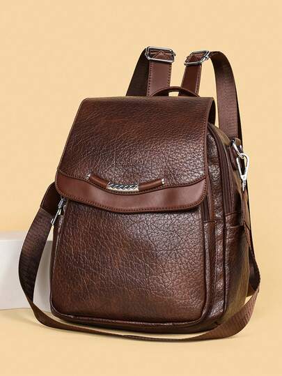 Casual Leather Women's Bapa Soft Travel Bag Lightweight Faionable Mommy Sle 2026 New Spring Season Polyester