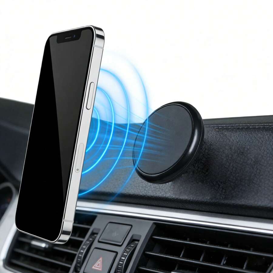 Soporte magnético para teléfono de coche, clip de ventilación de aire, rotación de 360°, conducción estable, fácil instalación, universal para teléfonos inteligentes