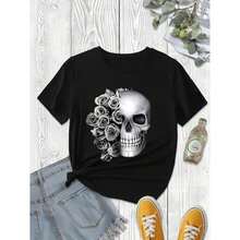 Women T-Shirts - Black - View 8