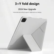 适用于 iPad Pro 11 英寸（2025 年 M3、2026 年 M4）、iPad Air 13/11 英寸（4/5）、iPad 第十代（10.9 英寸）、iPad A16（第十一代/第十代，2024 年 M2）的保护壳 - 灰色 - 查看 2