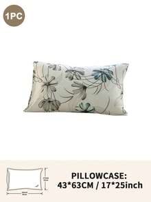 1pc/2pcs/4pcs Polyester Flowers And Plants Floral Plant Print Pillow Cover Set (Pillow Inner Not Included), Soft & Comfortable, Suitable For All Seasons,Perfect For Home Dorm Apartment Guest Room Vacation Rental & Gift-Giving - Multicolor - View 49
