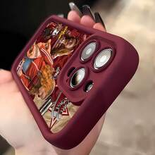Fundas para móvil con diseño de Max de  en color rojo. Compatibles con , Apple, VIVO, OPPO, , Transsion, ,  y Honor. Fabricadas en silicona TPU, ofrecen protección contra golpes y caídas. - Burdeos - Ver 5