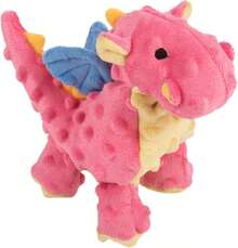 GoDog Dragons con tecnología de protección para masticar, Coral, Pequeño : Productos para animales - Coral - Ver 11