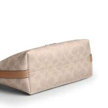 Coach Caitlin Printed Women's Single Shoulder Crossbody Bag CEK80SVPWH - Sandy Yellow/grayish Brown CEK80SVPWH - View 6