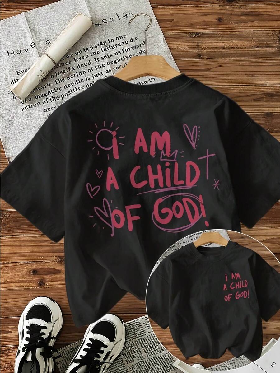 Plus Size T-Shirts - Black - View 1
