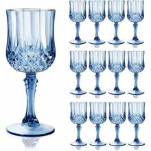 1/3/6/12pcs Acrylic Wine Glass Set, 7oz (Approx. 198.4g) Vintage Stemware Suitable For Wedding, Outdoor Dinner, Valentine's Day. Reusable Vintage Champagne Glasses, Perfect For Valentine's Day, Party, Wedding, Great For Party! - View 4