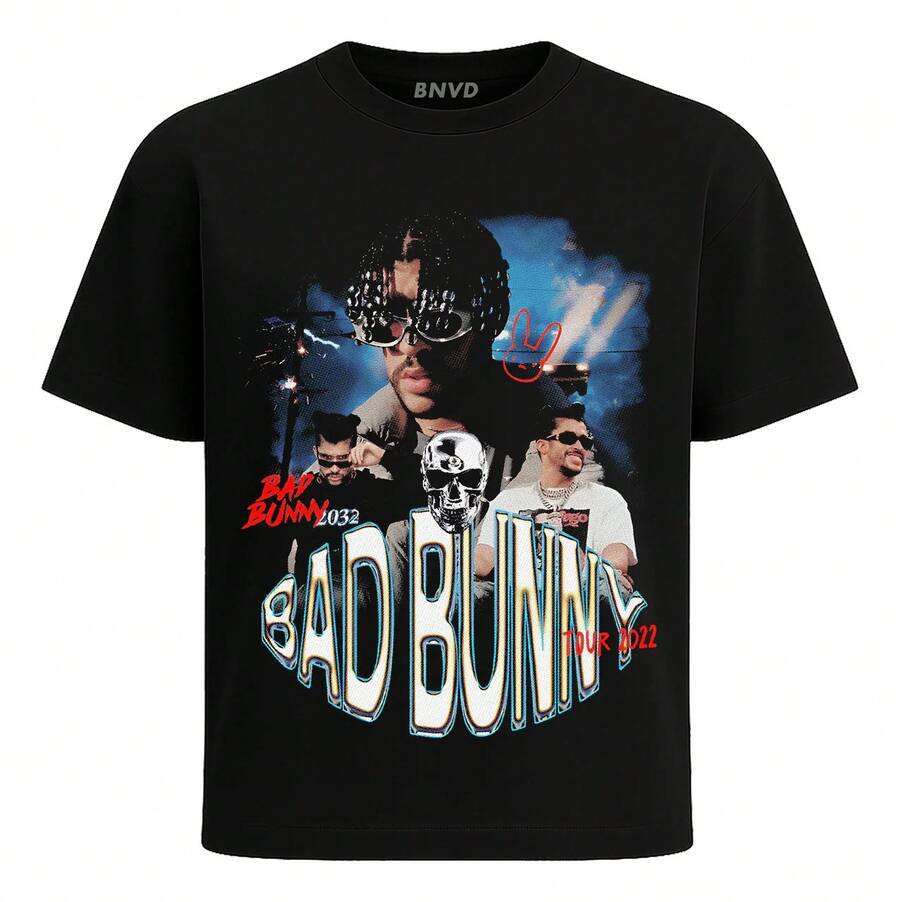 Playera Tour 2022 - Negro - Ver 1