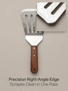 1pc Silicone Slotting Fish Spatula: High-Temperature Resistant Non-Stick Frying Spatula. Features An Ergonomic Handle. Made Of Stainless Steel Core. Suitable For Frying Eggs. Making Crepes. Making Hamburgers. Washable And Easy To Clean. - Multicolor - View 13