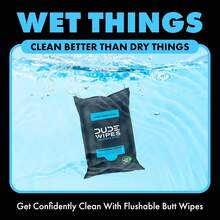 Multi-Purpose Flushable Bathroom Wipes, Versatile Daily Use Design, Tear-Proof And Flushable For Bathroom Refreshing And Personal Cleansing - 無香型 - 查看 9
