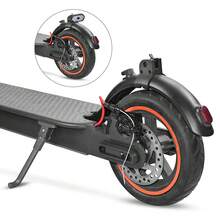 Base de montaje de luz del guardabarros trasero del scooter eléctrico, adecuado para scooter M365/1S/PRO MAX G30, soporte de fijación del guardabarros trasero, duradero, sin necesidad de perforación, fácil instalación, resistente - Negro - Ver 9