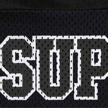 Supreme Bones Football Jersey | Iconic Skeleton Graphic Print | Breathable Athletic Mesh Construction | Streetwear Grail Piece | Bold Avant-Garde Sportswear Aesthetic - 黑色 - 查看 3