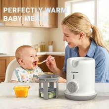 Hauture Baby Bottle Warmer, Fast Steam Warming In 1.5-5 Mins,Perfect For Night Feeding & Home, Keeps Bottle Clean & Hygienic - White - View 10