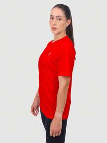 Kit Of 2 Dry Lightweight Short-Sleeve T-Shirts For Training And Running - 黑/紅 - 查看 6
