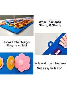 1pc Random Color Felt Finger Number Math Toy For Kids - Multicolor - View 7