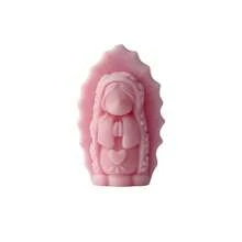 1pc Cute Praying Girl Shaped Scented Candle, Home Decor Figurine - 1PC - View 20
