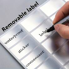 Reusable Oil-Resistant Labels For Organizing Storage Boxes, Moving, Office And Home Use, Folder Sample Identification, Multi-Purpose Marking - 25 Images - View 1