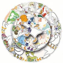50Pcs Funny Silly Goose Stickers DIY Scrapbook Laptop Water Bottles Computer Phone Guitar Waterproof Decorative Sticker,School Supplies,Back To School Scrapbook Supplies Scrapbooking - A - View 3