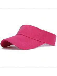 1pc Unisex Open-Top Sun Visor Baseball Cap For Outdoor Sun Protection And Sports - Multicolor - View 4