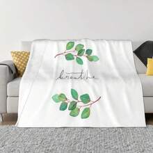 Breathe An Ultra-Soft Micro Fleece Blanket - 1 - View 1